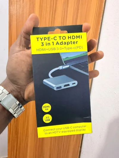Adaptateurs Type-C 3 en 1