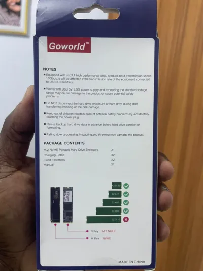 Boîtier pour SSD 3.0
