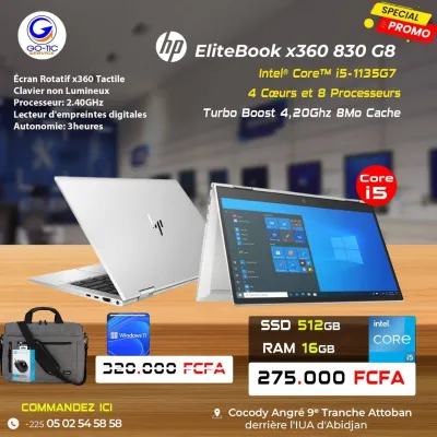 HP EliteBook 830 G8 x360 Tactile