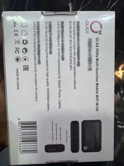 Pocket WIFI OLAX 5GHz